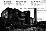 Armed With A Mind Shows presents: Ruins // Abjured // Kaapora
