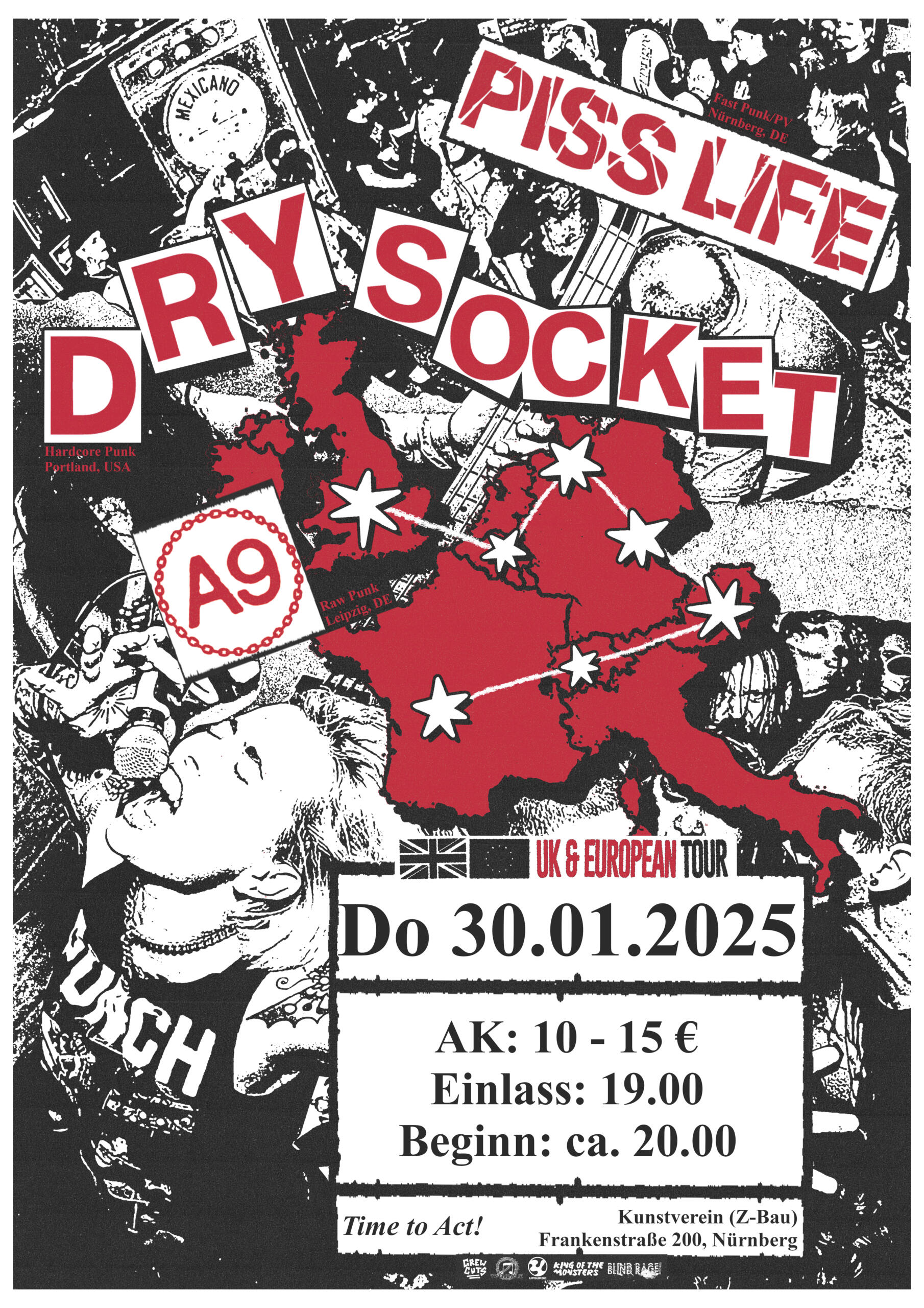 Dry Socket / A9 / Piss Life