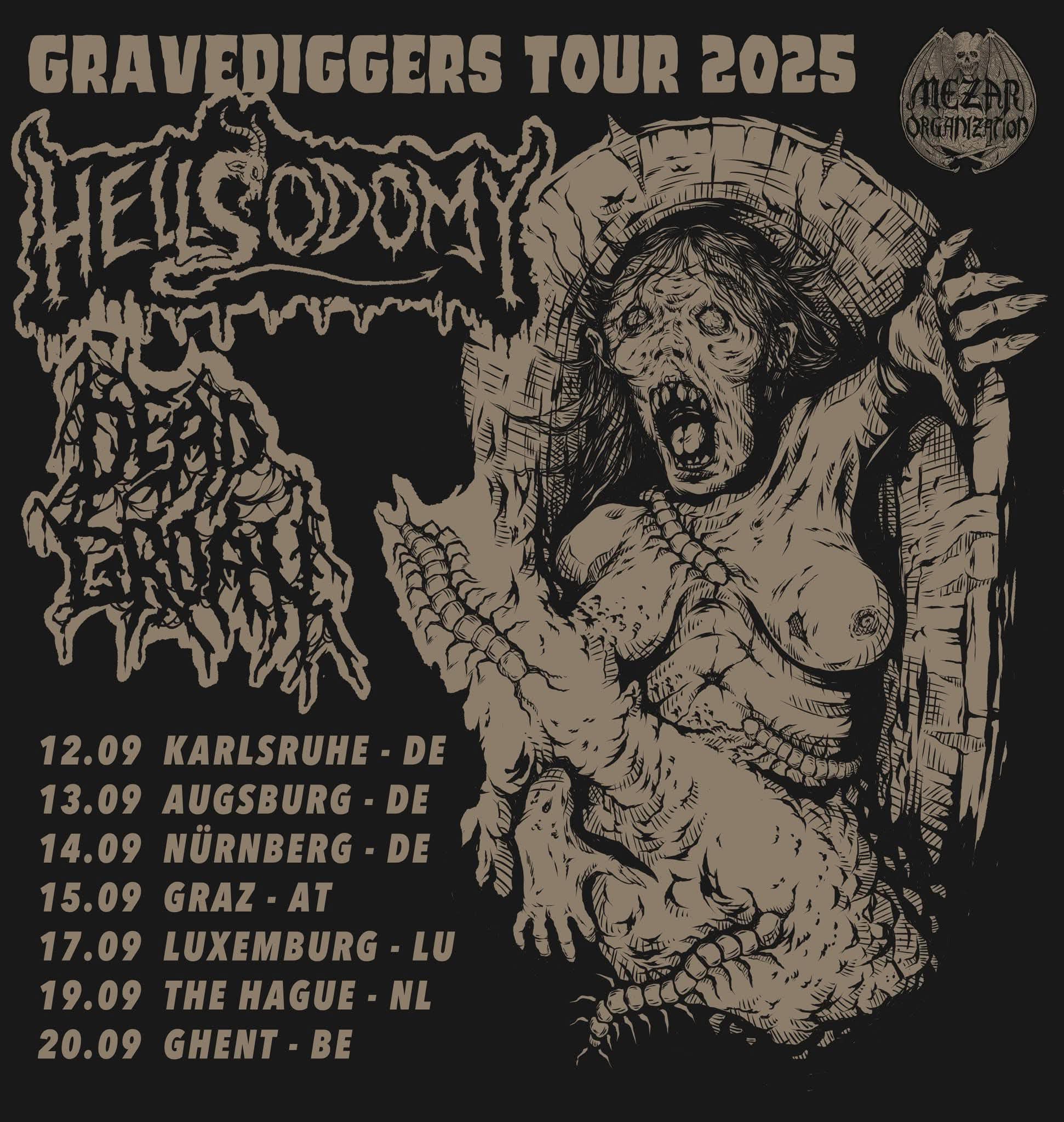 Hell Sodomy (TR) + Dead Groan (DE)