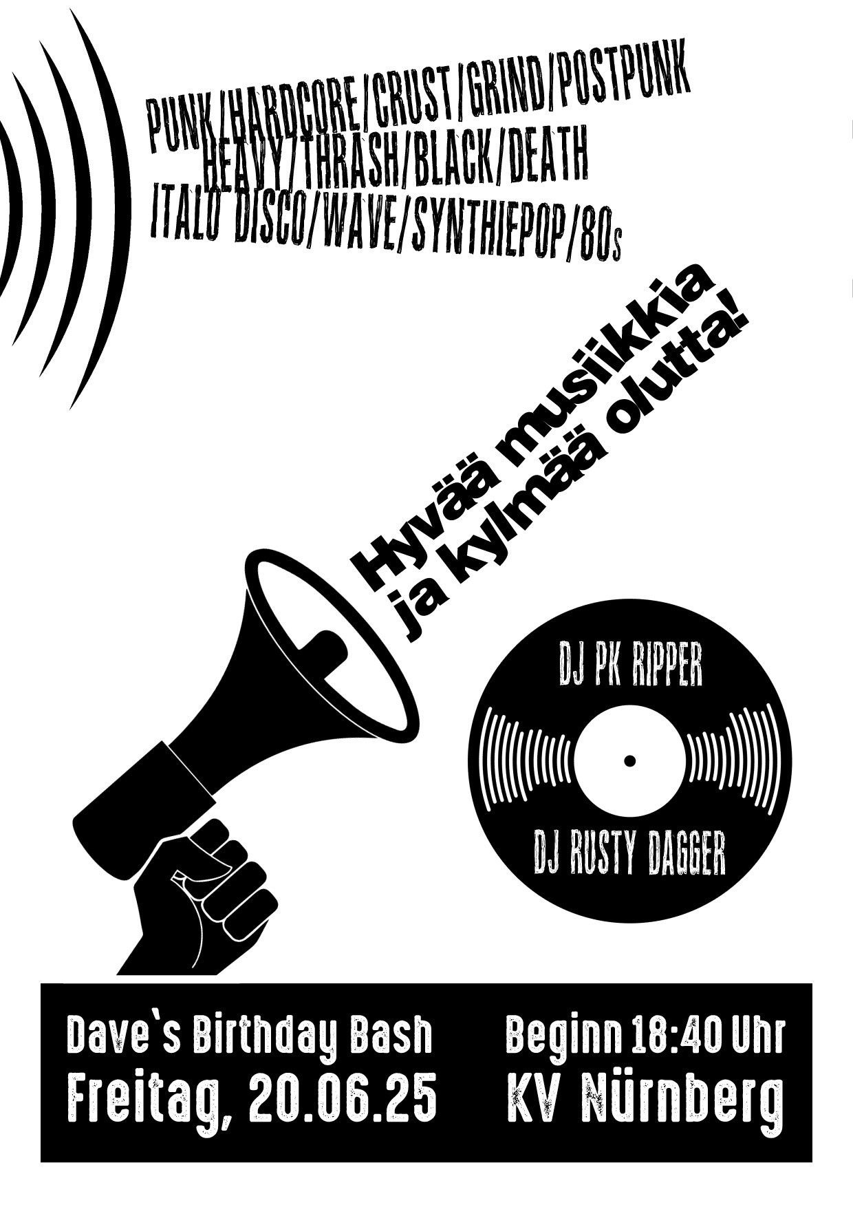 Dave’s Birthday Bash