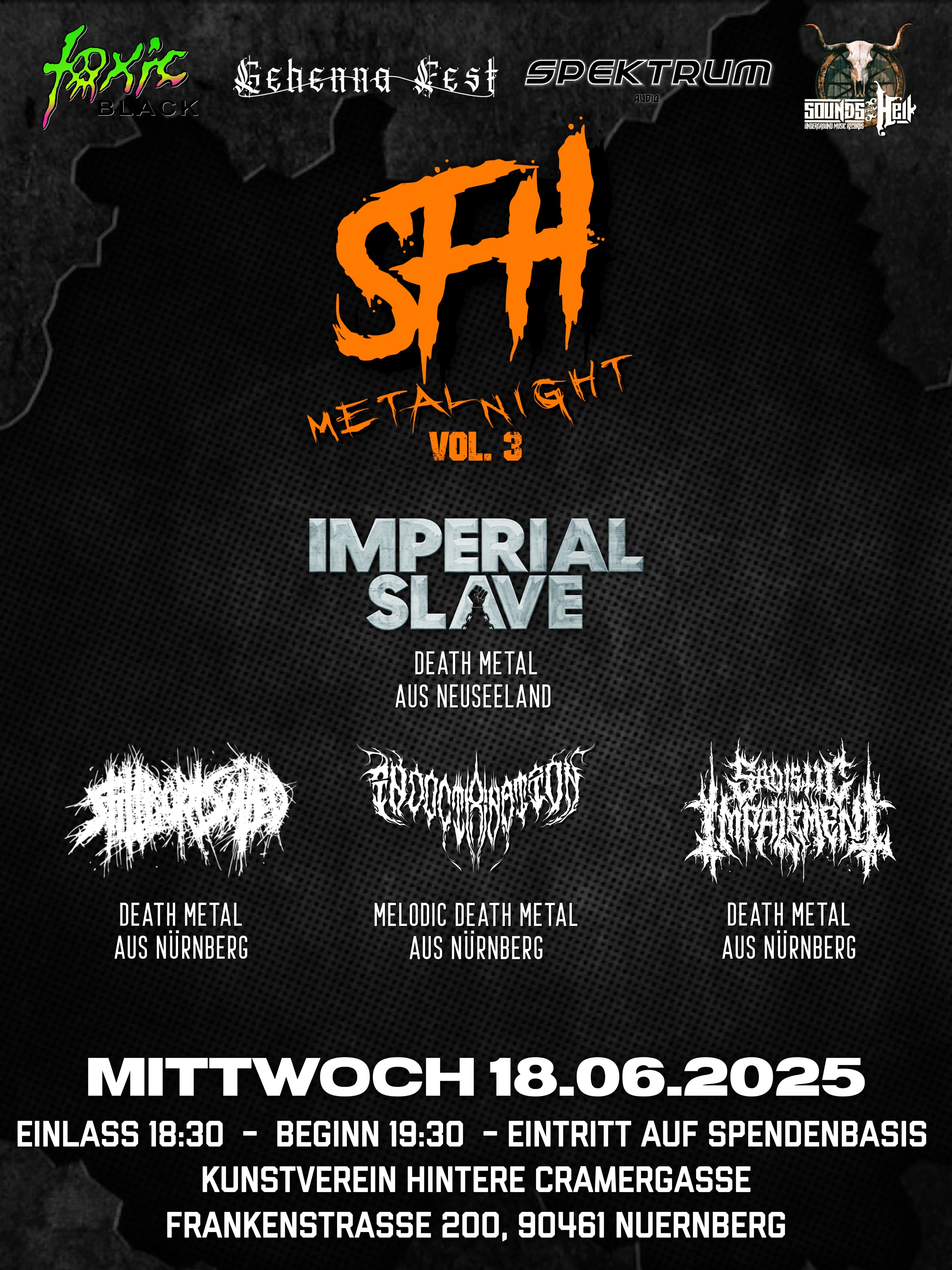 ImperialSlave + Indoctrination + StillbornSoiled ...
