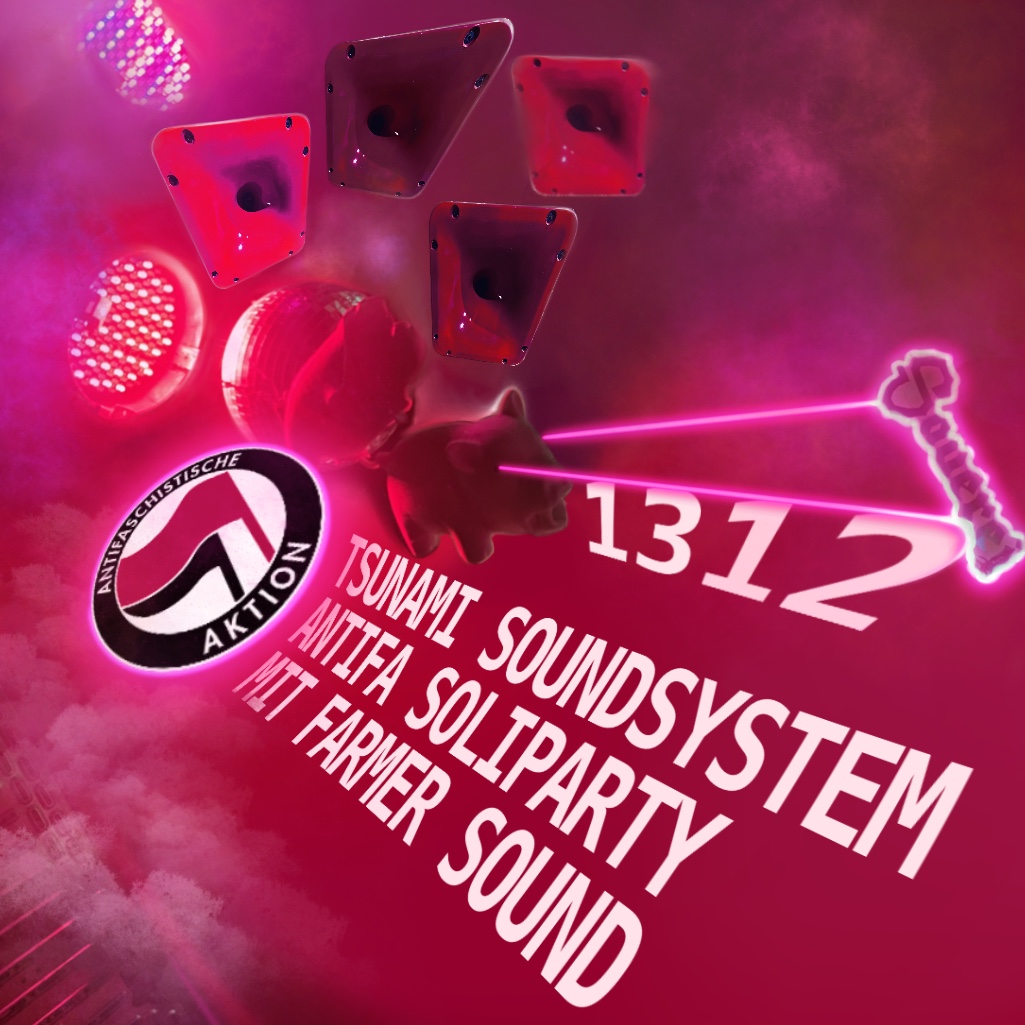 Antifa-Soliparty mit Farmer Sound