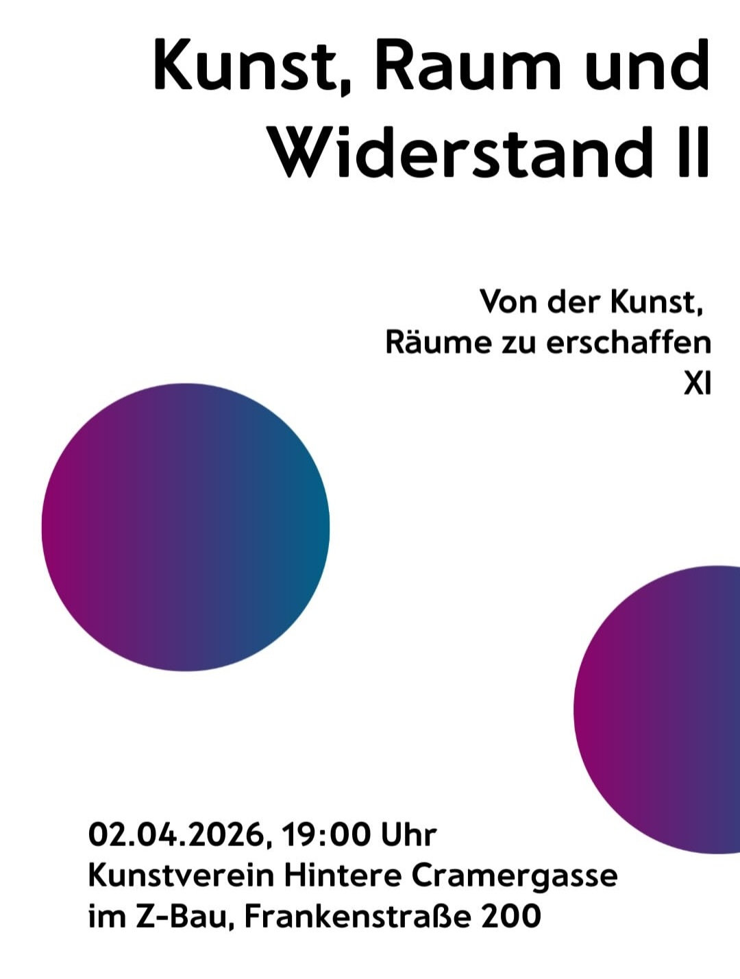 Podiumsdiskussion + Filmabend