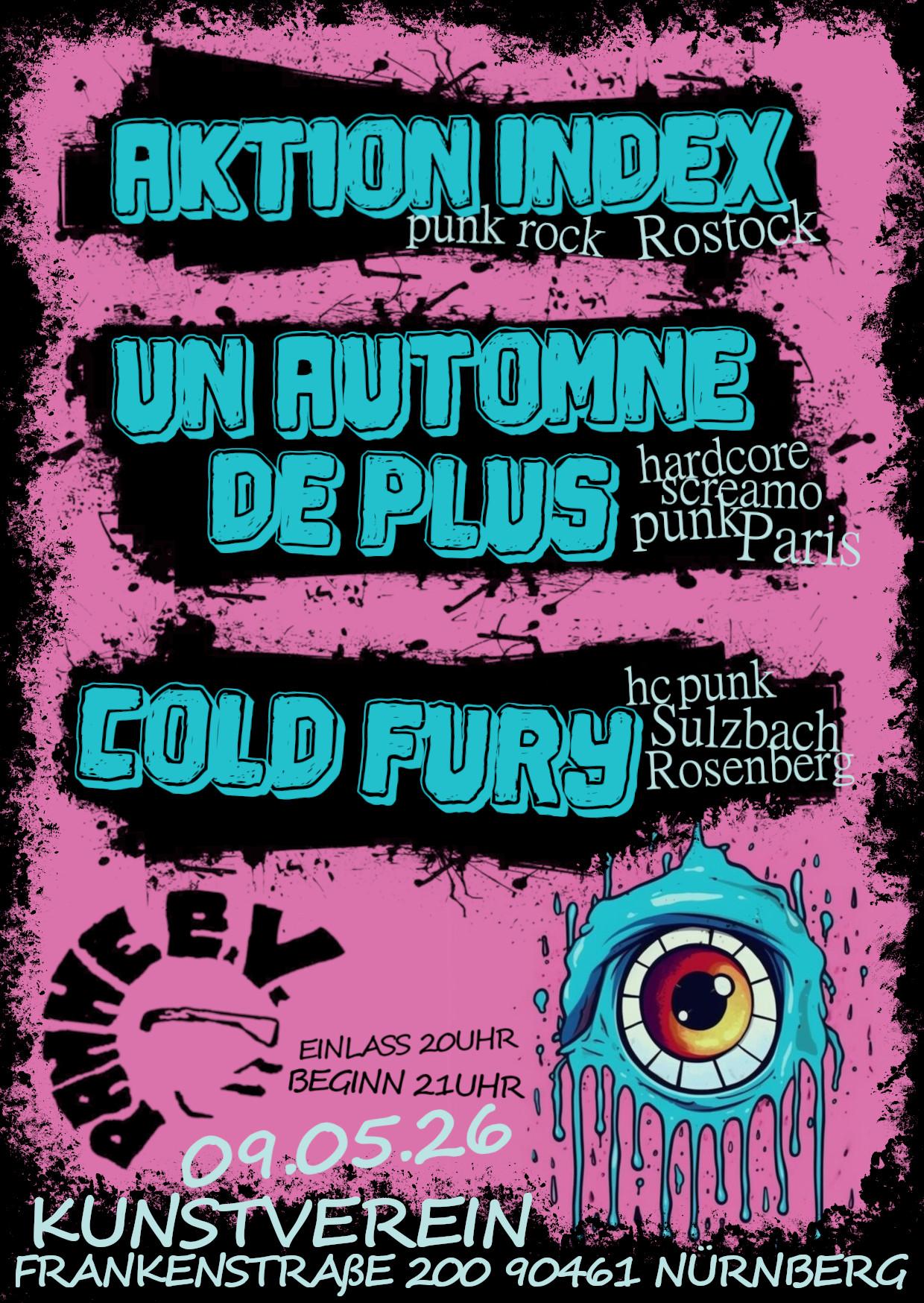 Aktion Index + Un Automne de plus + Cold Fury